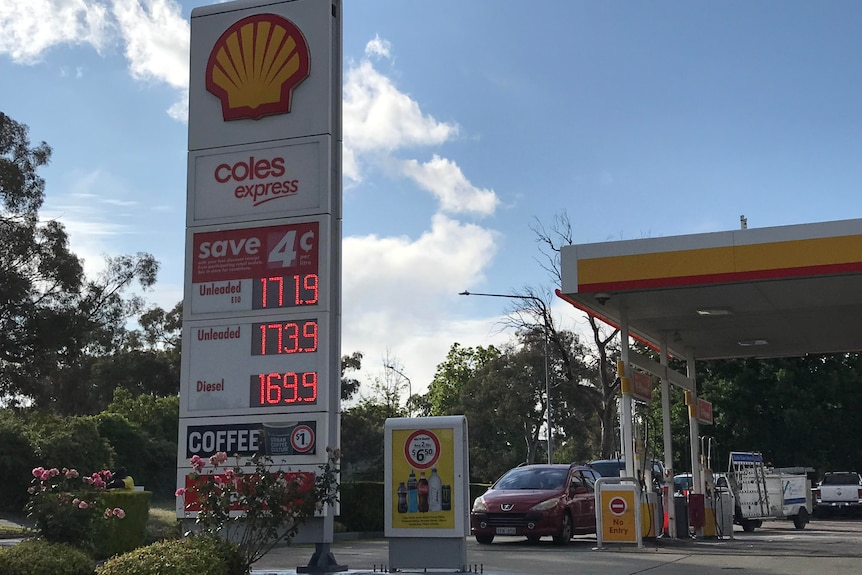 Petrol prices Canberra
