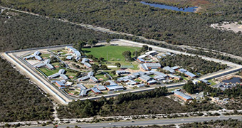 banksia hilll detention centre from the air 