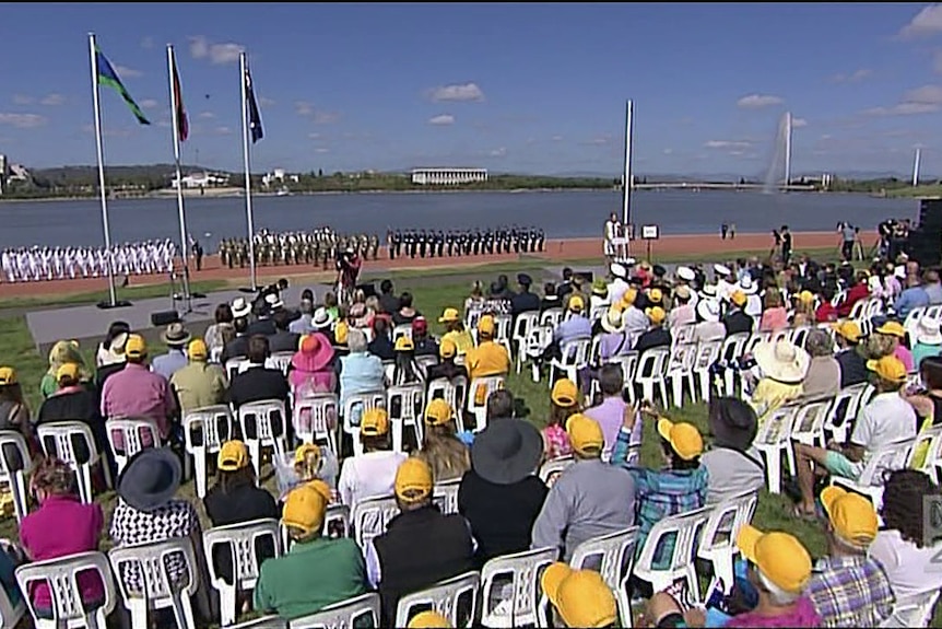 Australia Day citizenship ceremony in Canberra