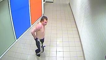 ACT Policing have released security footage of a man they believe attacked a security guard at the Calwell shops.