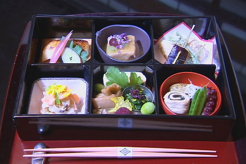 Japanese food is known for its delicate intricacy.