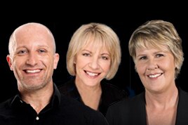 Election 2019 ABC Radio hosts Rafael Epstein, Sandy Aloisi and Fran Kelly