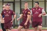 Daly Cherry-Evans at Maroons training