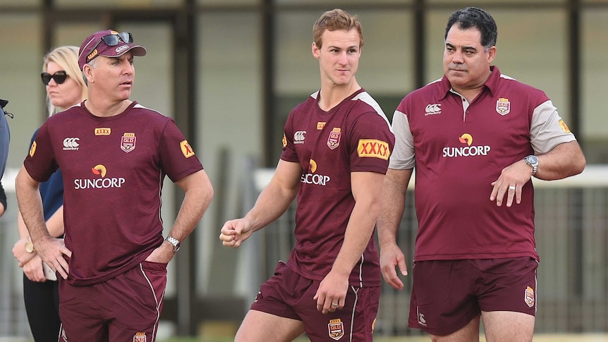 Daly Cherry-Evans at Maroons training
