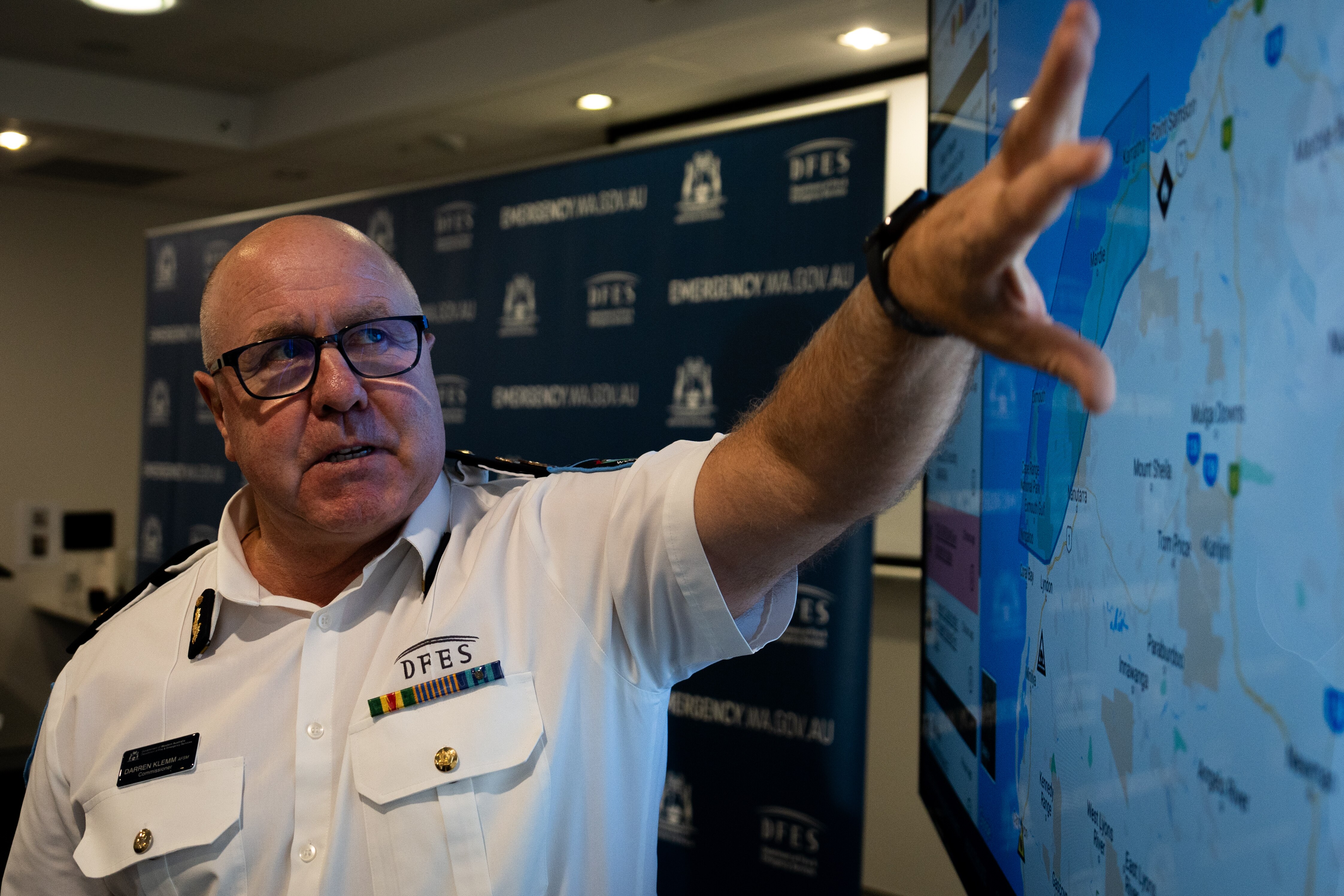 Darren Klemm cyclone announcement