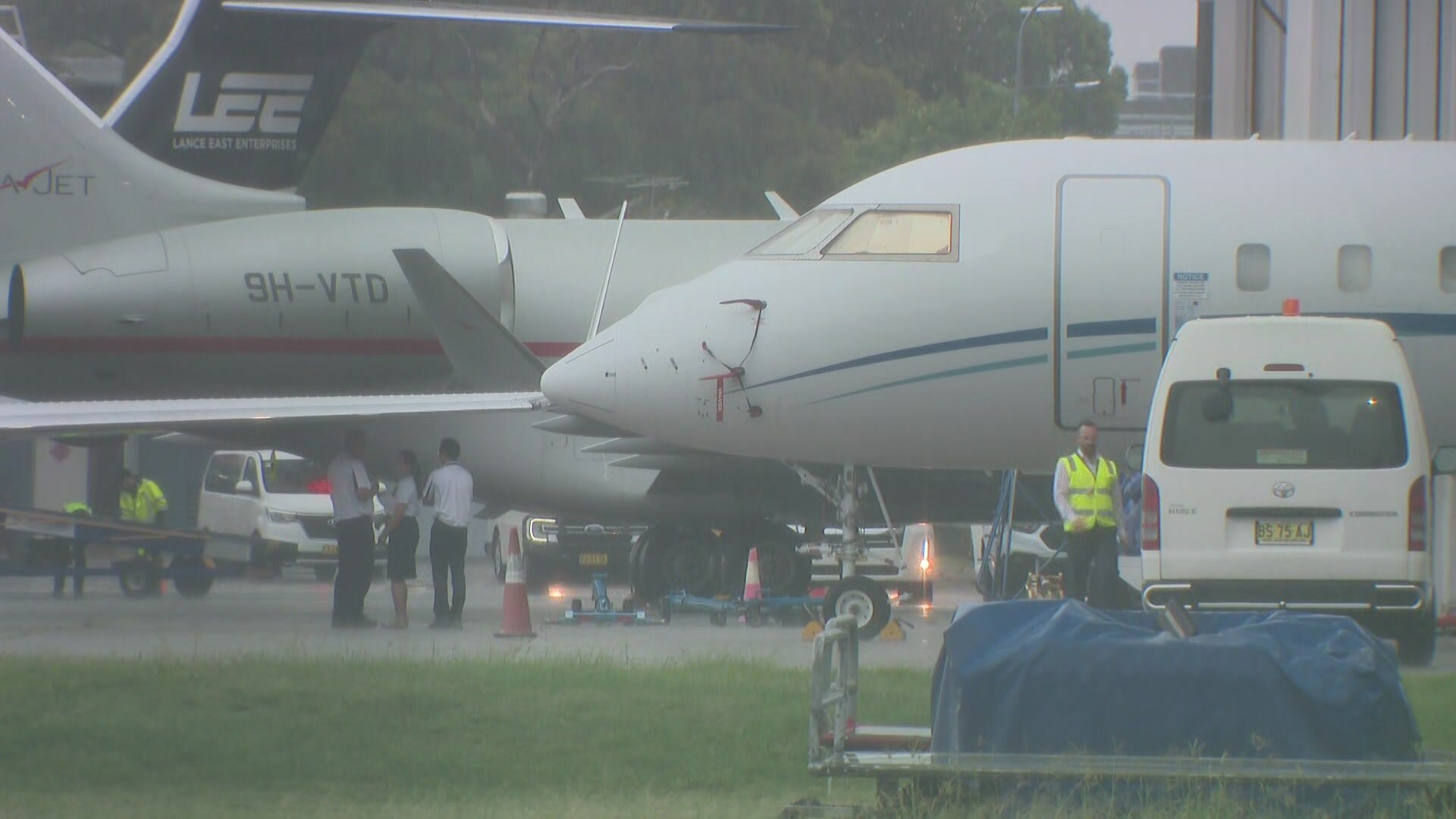 planes on the tarmac