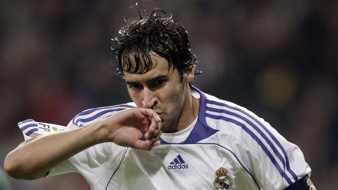 Fan favourite...Raul is moving on after 16 seasons with Real Madrid. (file photo)