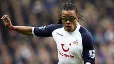 Edgar Davids in action for Tottenham Hotspurs.