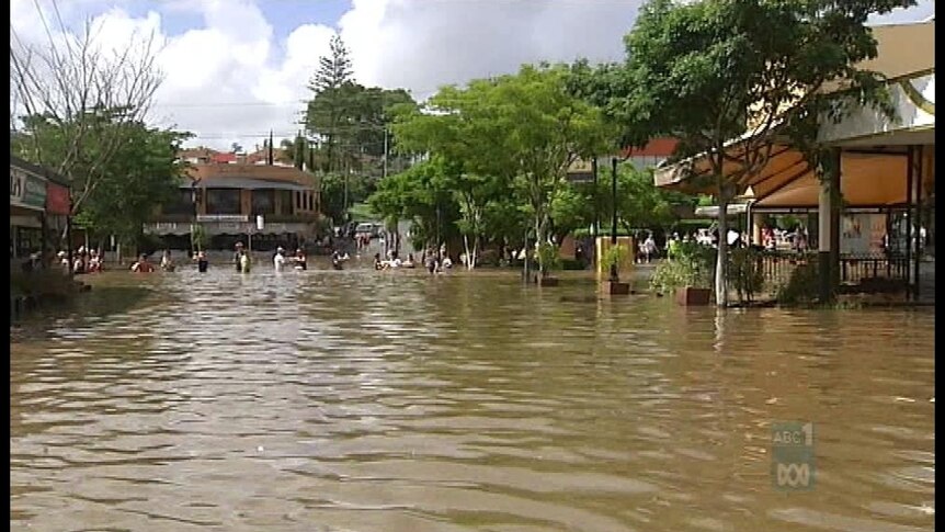 Rosalie swamped by floodwaters