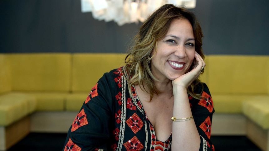 Kate Ceberano poses for a photo in Sydney.