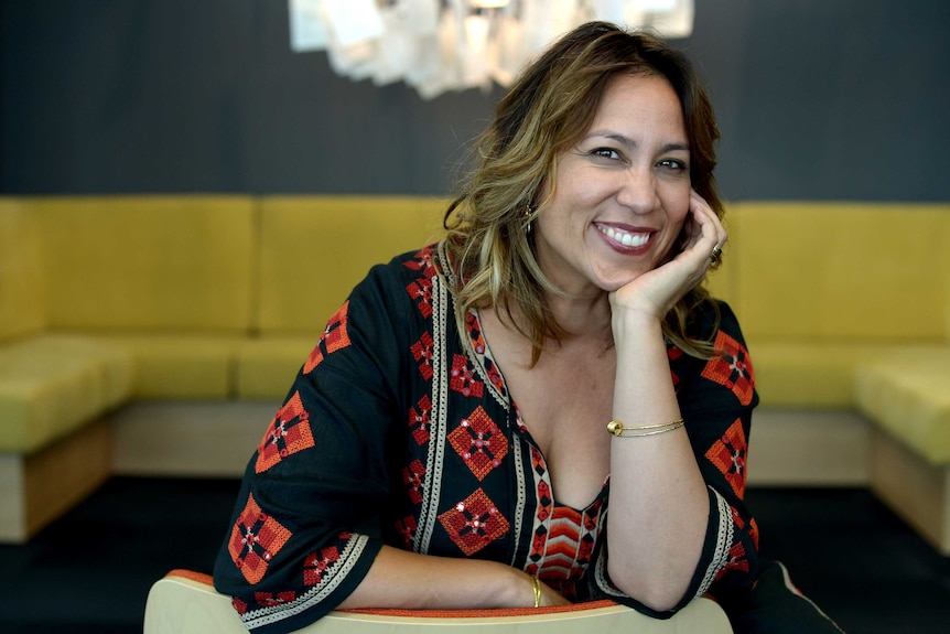 Kate Ceberano poses for a photo in Sydney.