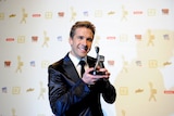 Hugh Sheridan wins Logie