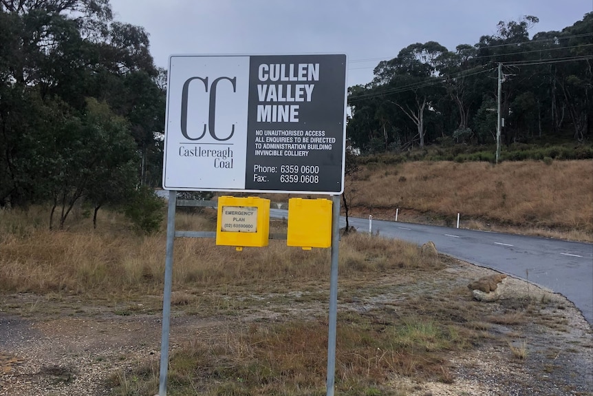 Cullen Valley Mine Sign 