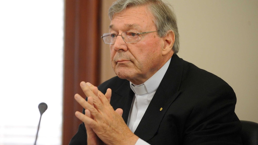 Cardinal George Pell fronts abuse inquiry
