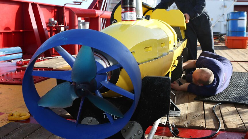 Unmanned sub used in MH370 search