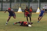 PNG vs Samoa at the Pacific Games 2015