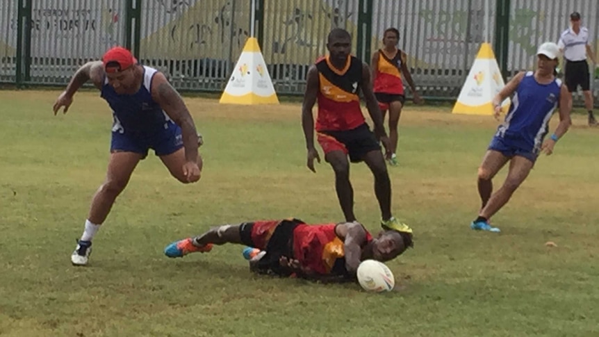 PNG vs Samoa at the Pacific Games 2015