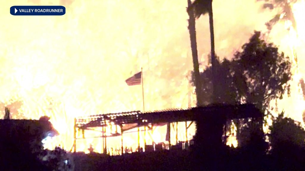 Residents evacuated as Lilac fire rages in San Diego - ABC News