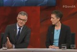 Sally McManus and James Pearson on Q&A.