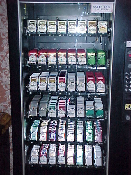cigarette vending machine laws Tougher cigarette machine laws for SA