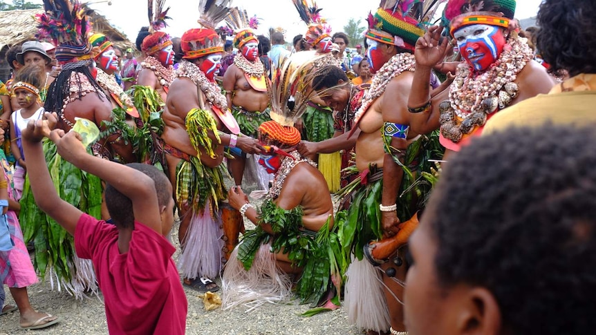 Dancers at the festival