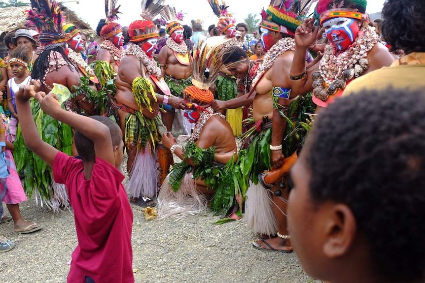 Dancers at the festival