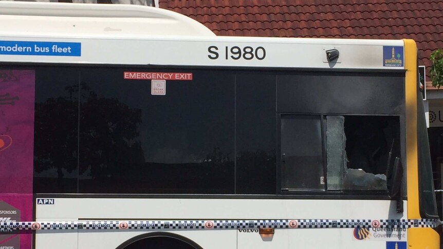 A bus caught alight, killing the driver at Moorooka, in Brisbane's south.