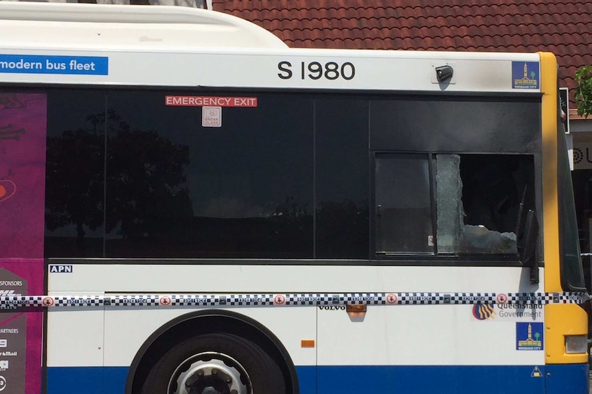 A bus caught alight, killing the driver at Moorooka, in Brisbane's south.