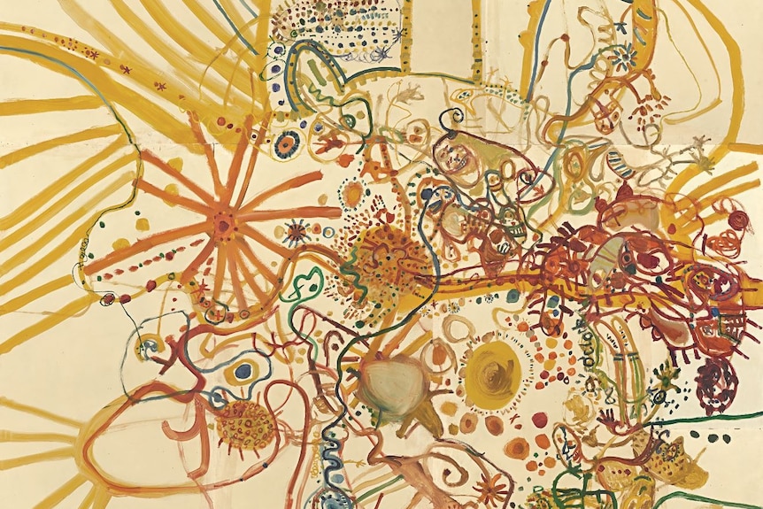 An artwork by John Olsen You Beaut Country