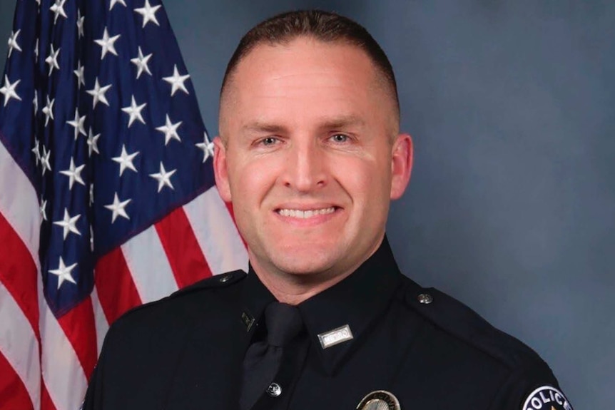 Former Louisville police officer Brett Hankison in his profile photo for the department.