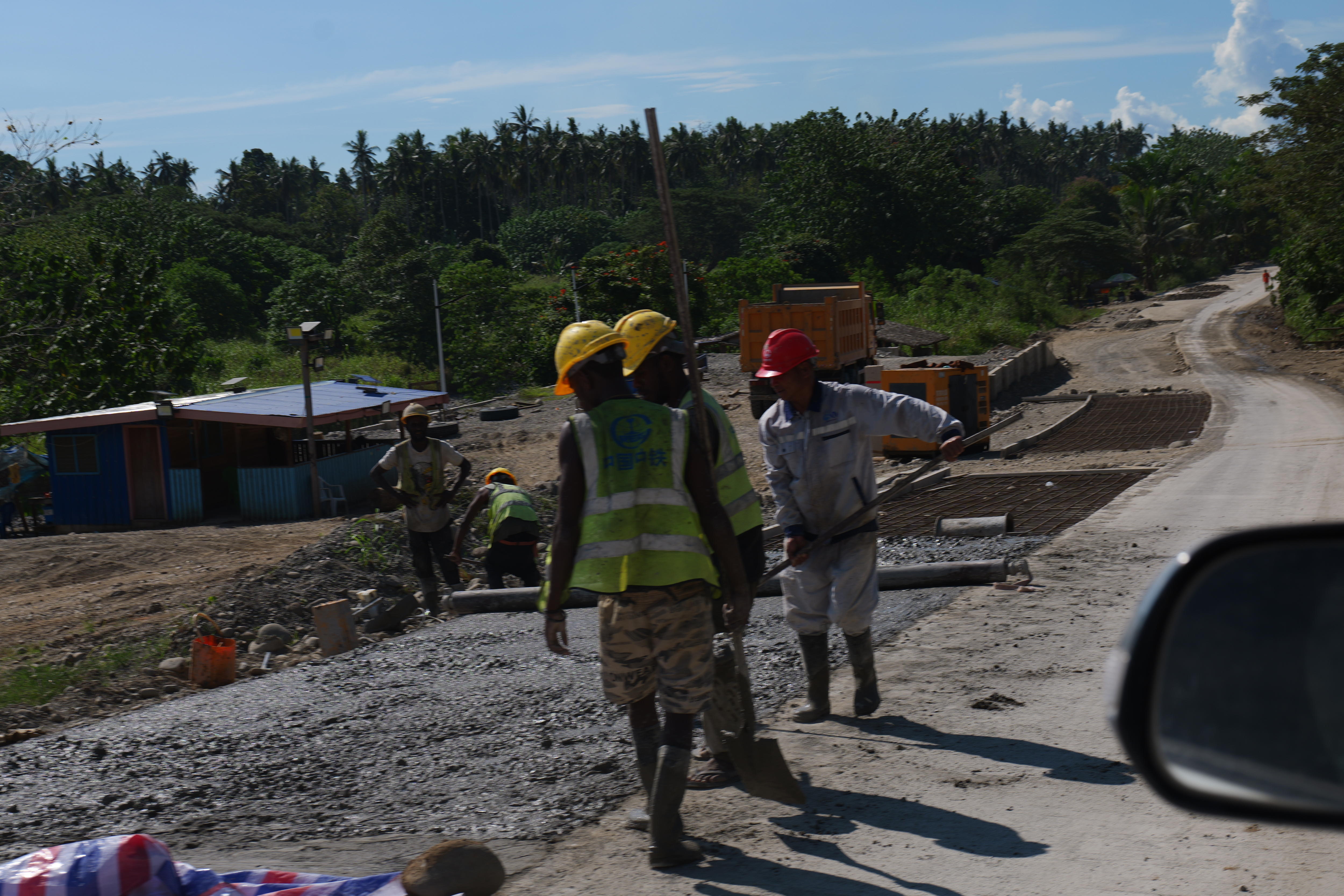 Beijing builds road for Honiara