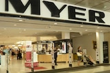 Outside of Myer, Perth