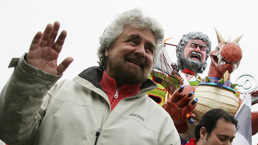 Beppe Grillo bills himself as the anti-politician