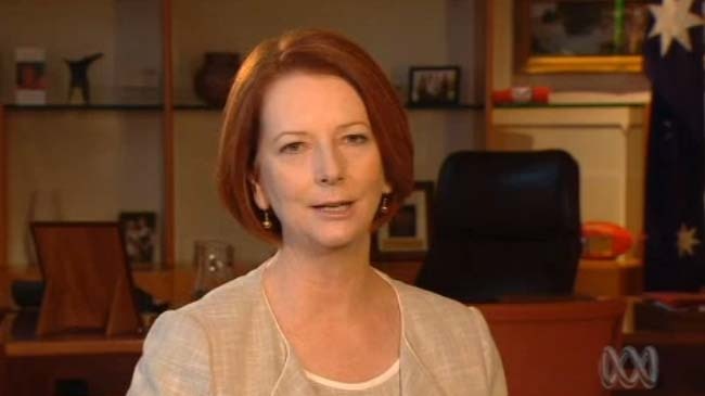 Gillard New Year's Eve speech