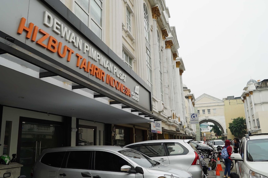 Hizbut Tahrir's headquarters in Indonesia