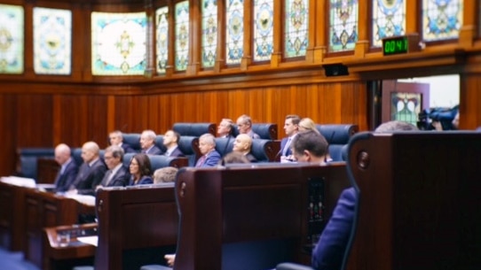MPs sitting inside WA Parliament's Lower House.
