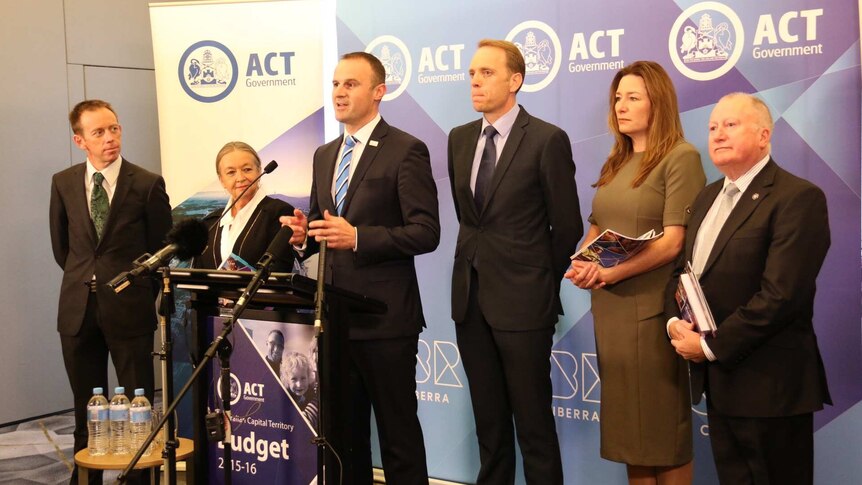 ACT Budget Barr and Labor party 2015