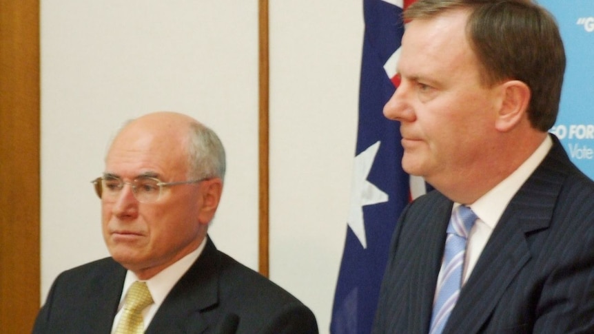 John Howard and Peter Costello today announced income tax cuts worth $34 billion.