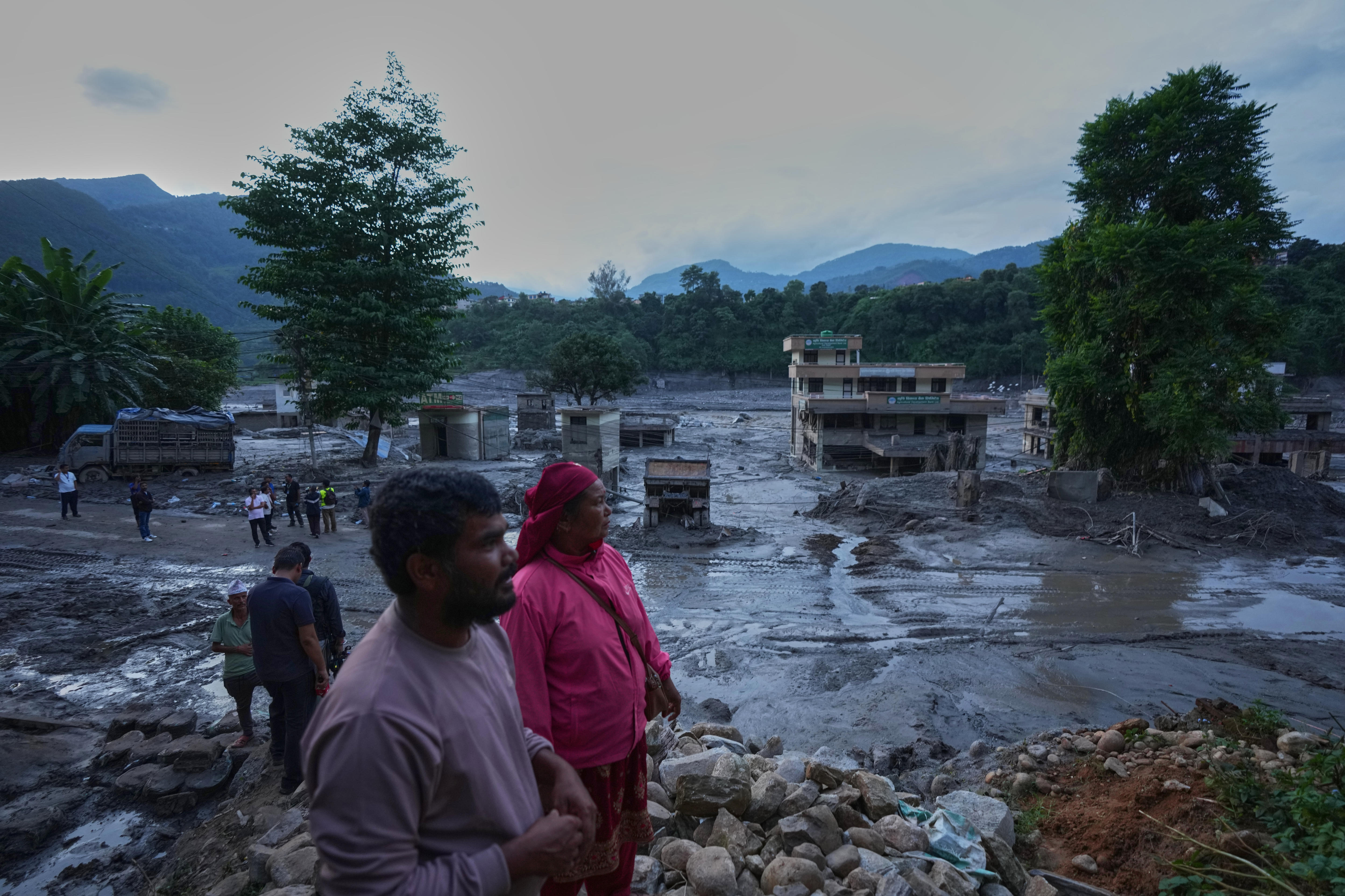 Survivors fear all is lost after Nepal-Tibet floods