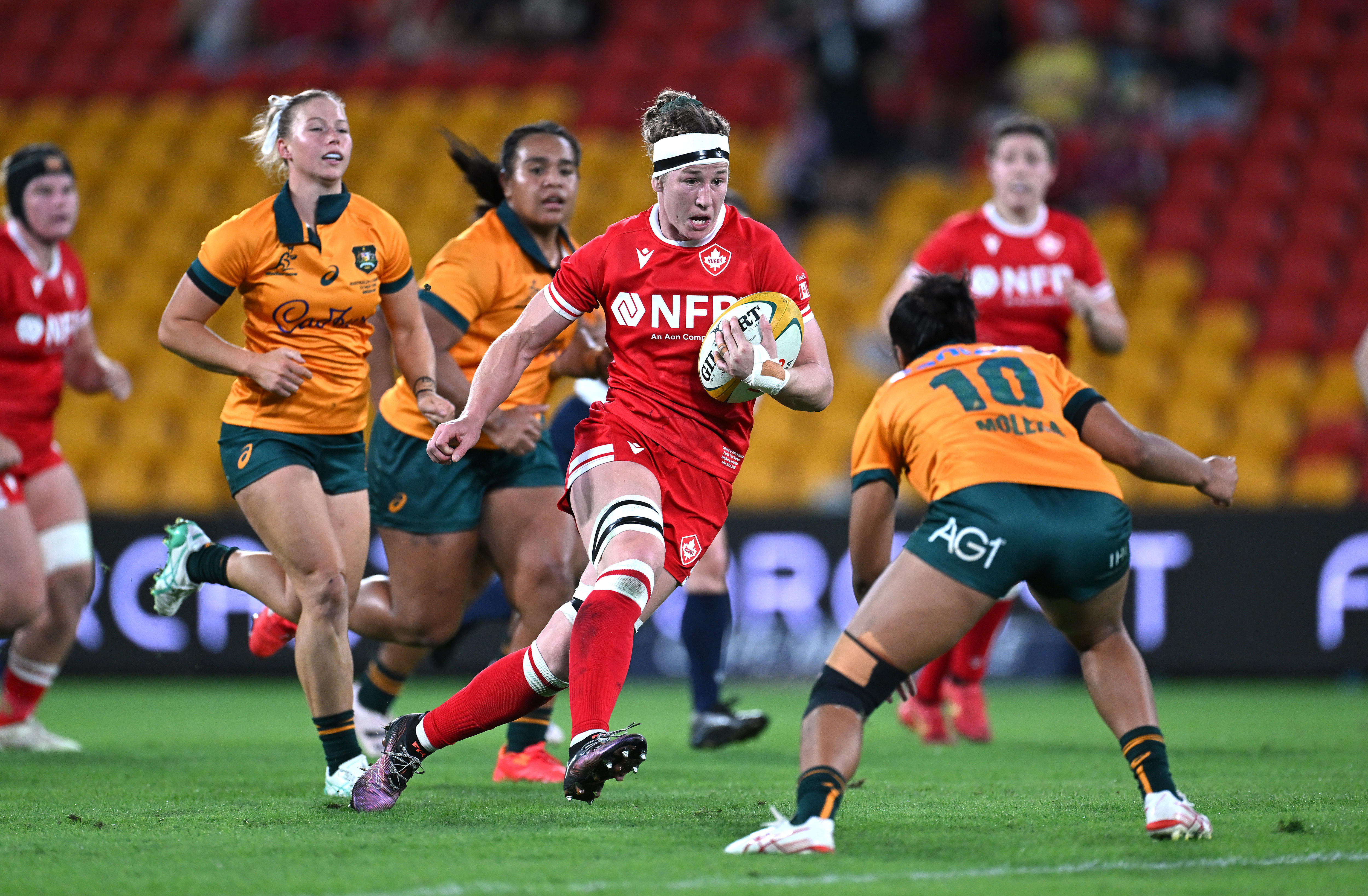 Canada hammer Wallaroos 45-7 in World Cup reality check - ABC News