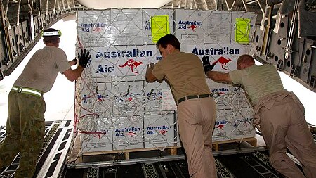 Australian humanitarian aid for Iraq