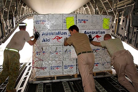 Australian humanitarian aid for Iraq