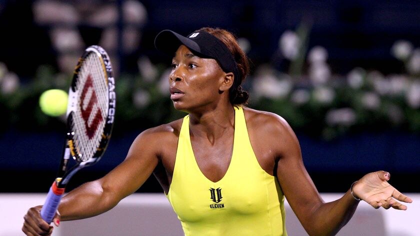 Easing into the finals ... Venus Williams. (file photo)