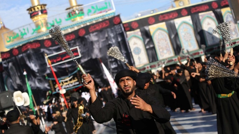 Shiite Muslims gather to mark Ashura