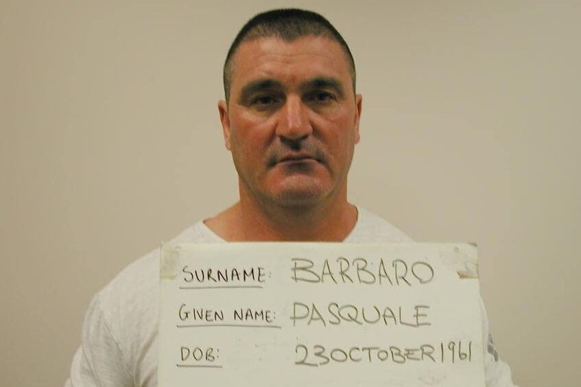 A mugshot of Pasquale Barbaro.