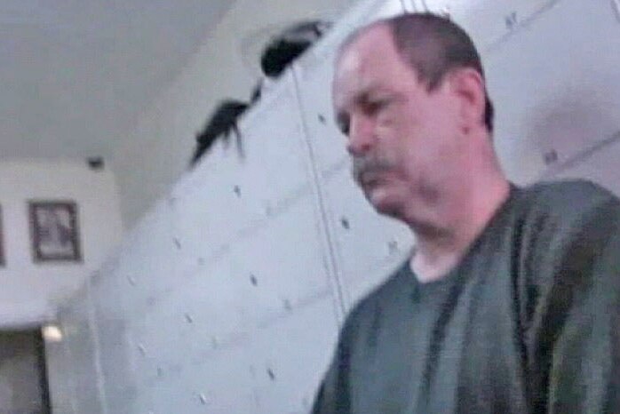 Dieter Pfennig image from police video.