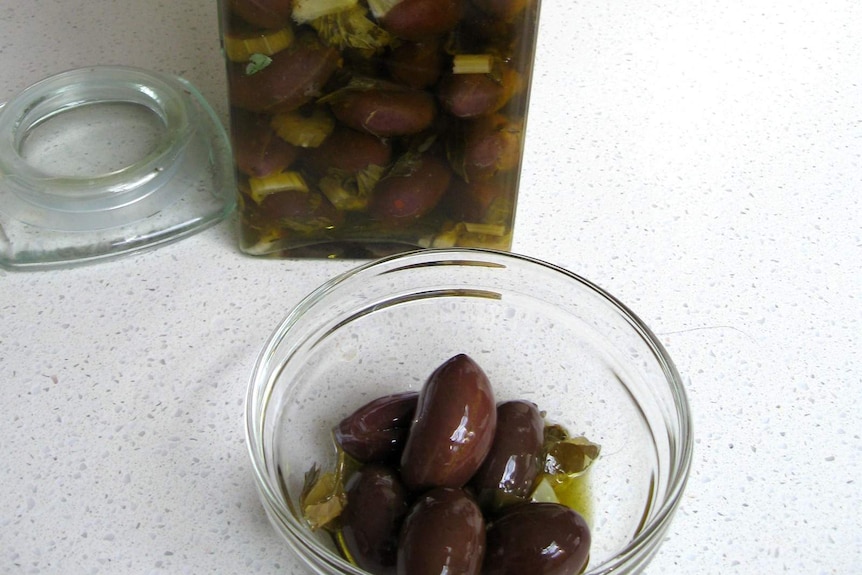 Kathy's preserved olives