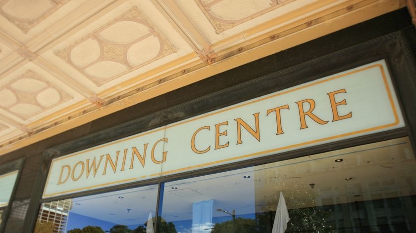 Photo of Downing Centre sign