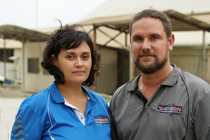 head-and-shoulders shot of man and woman