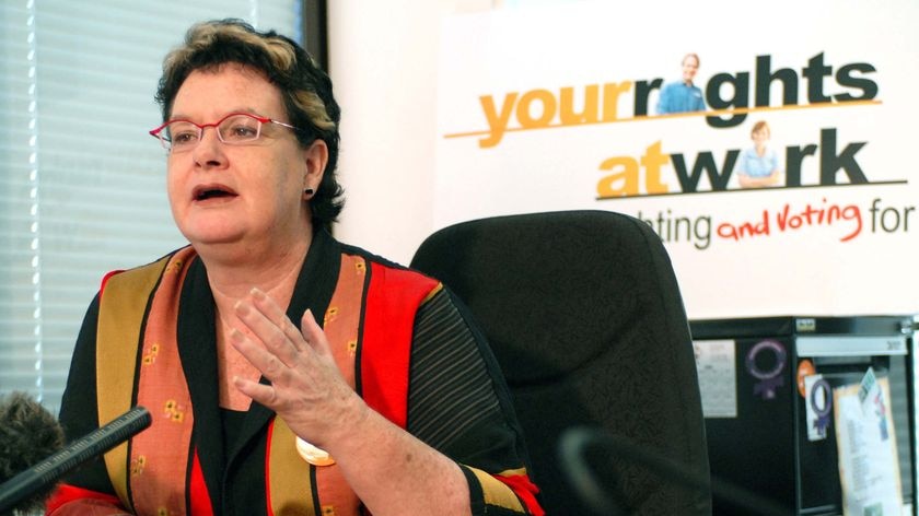 Sharan Burrow has called on the Opposition not to block changes to industrial relations laws. (File photo)